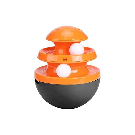 Pet Dog Toys Tumbler Aléricondieuse Rail Rail Toys Accompany The Dog Feeding Leaking Food
