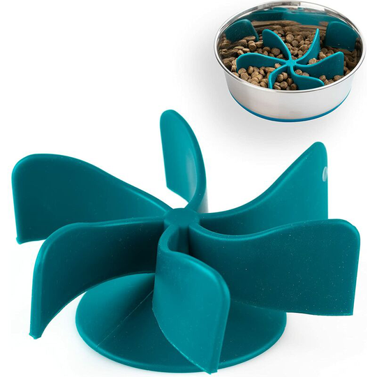 Spiral Slow Feeder Plug-in Slow Feeder Dog Bowl | Turn a Dog Bowl or Plate into a Dog Bowl Slow Feeder