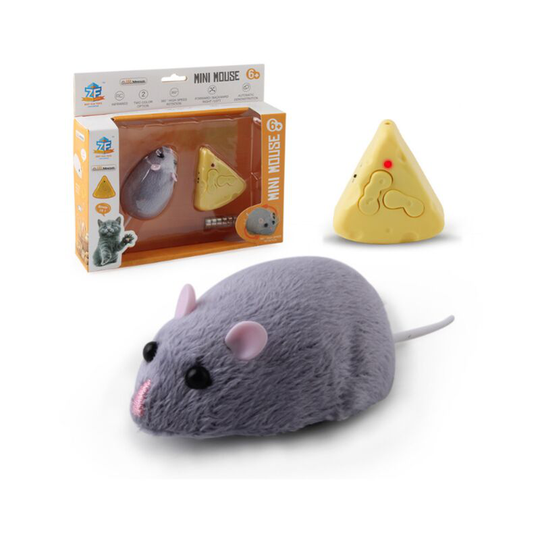 Amuse the Cat Small Toys Infrared Simulation Electric Remote Control Mouse Model New Strange Mouse Compulsion Toys b