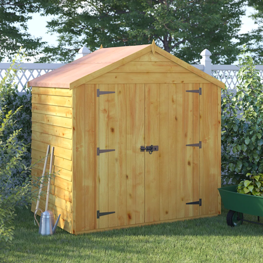 Overlap Shed Pressure Treated 4 x 6 With Double Door