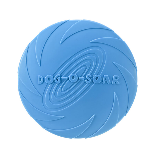 Pet Frisbee, Pet Toy Frisbee, Floating Training Pet Supplies (18cm) blue - Muff