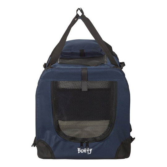 (X-Large, Dark Blue) Dog Cat Rabbit Puppy Carrier Crate Bed Portable Pet Kennel Travel Fabric Bag