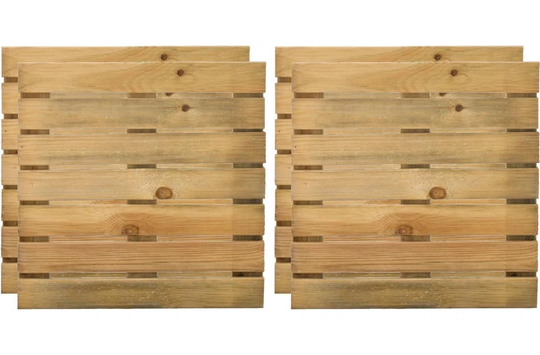 Texel Autoclave-Treated Wood Grating