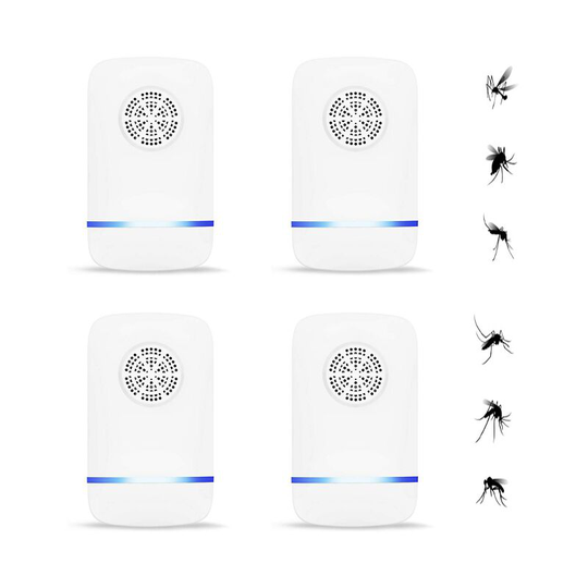 Sun Flowergb - 1 Pack Ultrasonic Insect Repeller, Electronic Rat Repeller, Indoor Insect Repellent, Ants, Mice, Spiders, Cockroaches, Mice, Bugs,