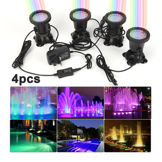 LED Underwater Spotlight Fountain Pond Lamp Aquarium Pond Lamp