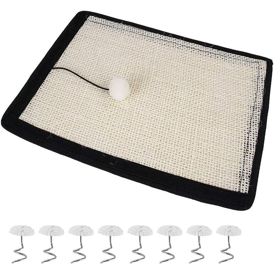 Betterlifegb - Cat Scratching Mat,BR-Vie Cat Scratching Mat, Natural Sisal Cat Scratching Post, Natural Sisal Cat Scratching Mat, for Chairs, Sofas,