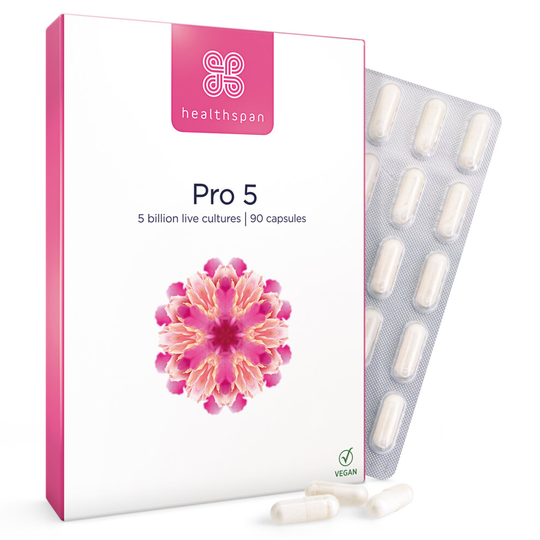 Healthspan Pro5, 90 Capsules, Digestive Health