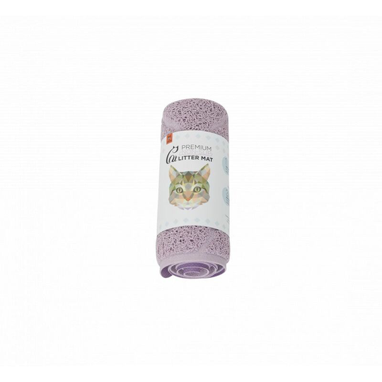 Cat Litter Mat (One Size) (Purple) - Purple - Fofos