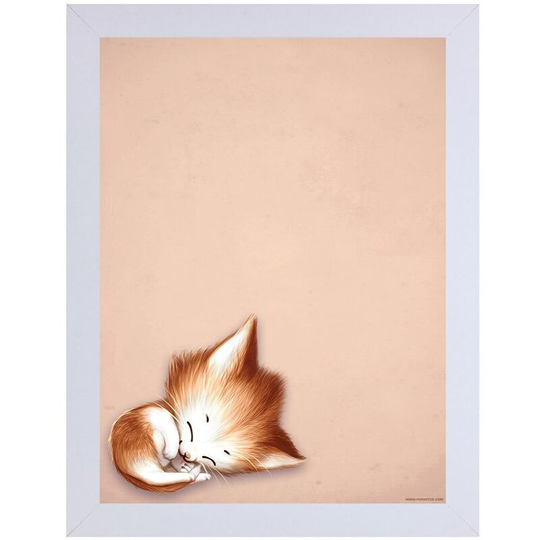 Kitsch Kittens Framed Poster (One Size) (Brown) - Brown - Grindstore