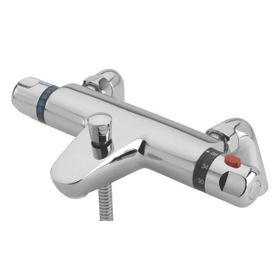 Thermostatic Deck Mounted Bath Shower Mixer