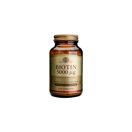 Solgar Biotin 5000ug 100 veg caps