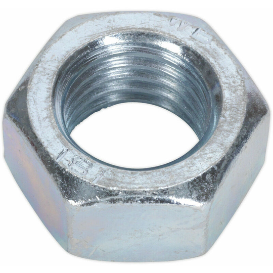 10 pack - Steel Finished Hex Nut - M24 - 3mm Pitch - Manufactured to din 934