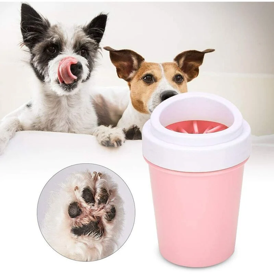 Dog Paw Cleaner, Silicone Foot Wash Cup Portable Dog Paw Washer Puppy Pet Foot Keep Clean Around for Dogs Cats Care Massage Dirty Claws