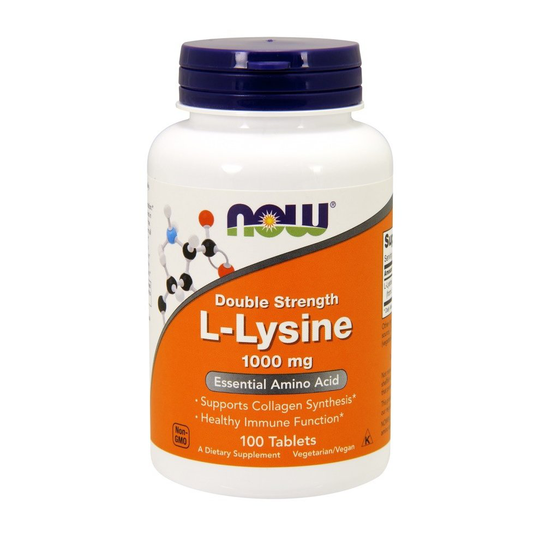 NOW Foods L-Lysine, 1000mg , 100 tabs