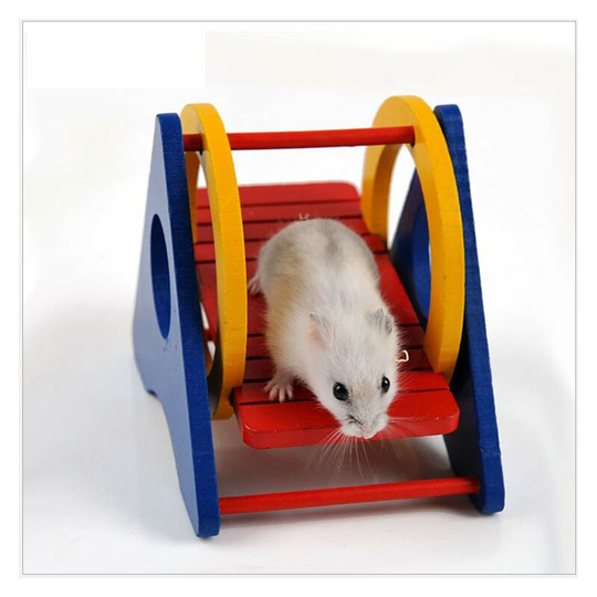 Hamster Accessory - Rainbow Toy - Swing - Increase the Fun of Life - Suitable for Small Pets