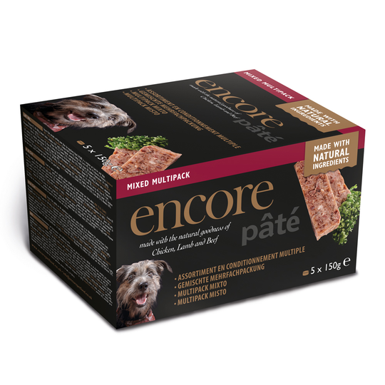 Encore Dog Pâté Multipack Fresh Selection - Saver Pack: 20 x 150g
