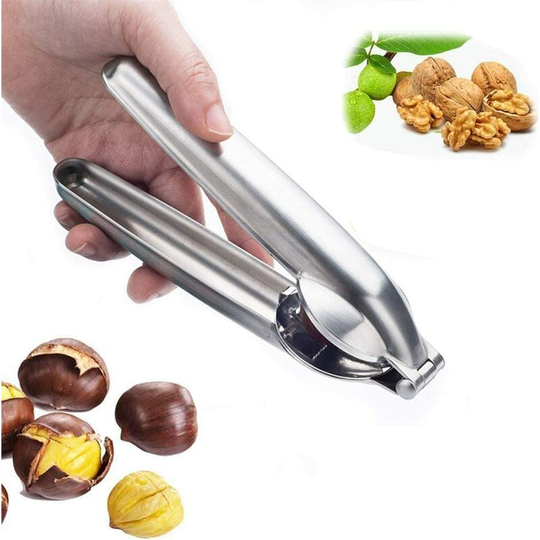Perle Rare - Nutcracker chestnut pliers, stainless steel nut pliers, quick metal nut opener pliers, multifunctional metal nut opener