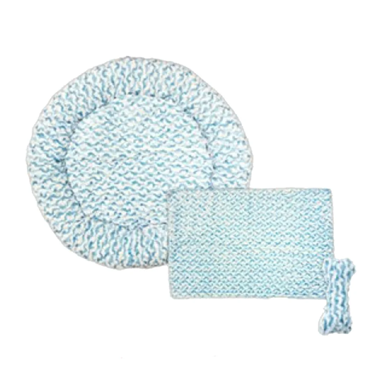 Higbee Pillow in Blue