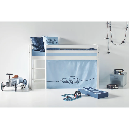 Basic Bed with Curtain