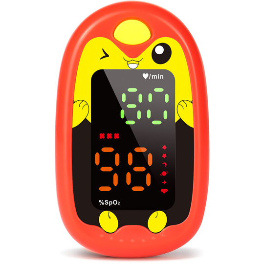 Superseller - Children Fingertip Pulse Oximeter led Display Blood Oxygen Sensor Saturation Mini SpO2 pr Monitor Pulse Rate Measuring 5s Rapid