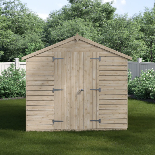 Apex Solid Wood Garden Shed