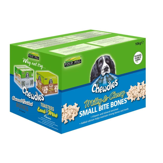 Chewdles Milky Cheesy Small Bones 10kg