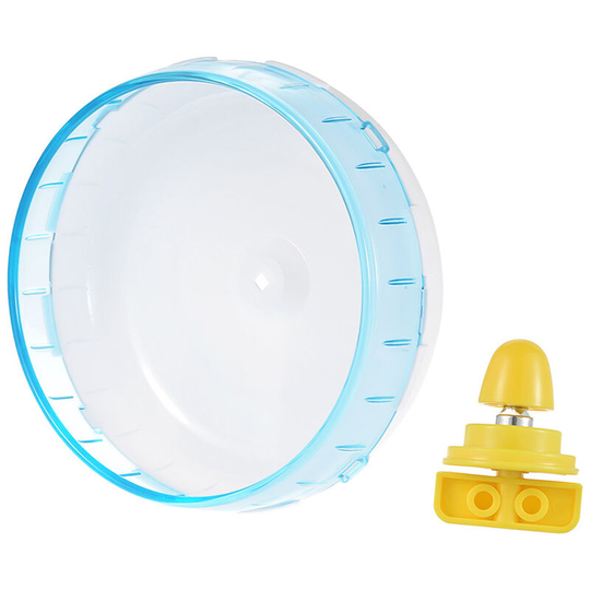 Hamster Mice Gerbil Rat Exercise Wheel Pet Toy 21cm Sky blue