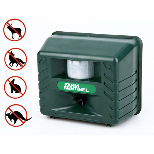 Ultrasonic Flash Sounds Electronic Pest Repeller Alarm with Control to Remove Animals