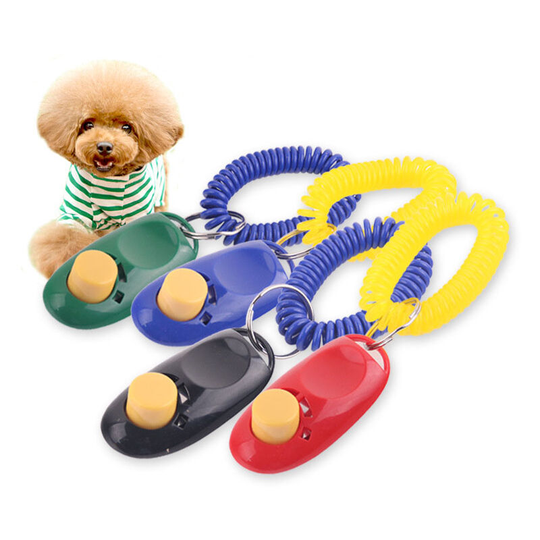 Betterlifegb - Betterlife for dogs, clicker for dog training and education, clicker for cats. With finger tape - for puppies from 8 weeks [set of 4]