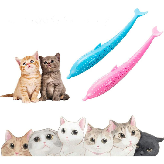 Cat Toothbrush, Catfish Teeth Cleaning Toy, Cat Grass Toy, Cat Grass Toy, Cat Toothbrush, Fish Cat Toy, Cat Toothbrush, Toy for cleaning teeth