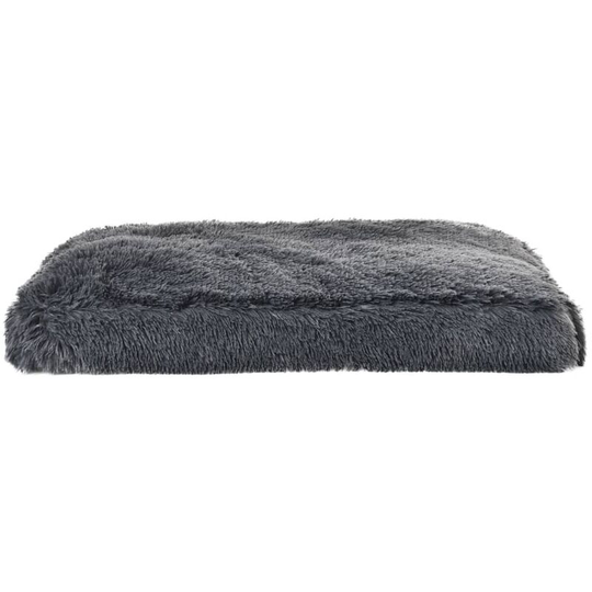 Dog Cuddle Bed 60x45 cm Dark Grey Grey - @pet