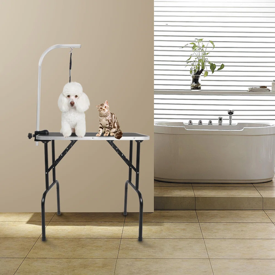 Morrilton Pet Grooming Table with Adjustable Arm