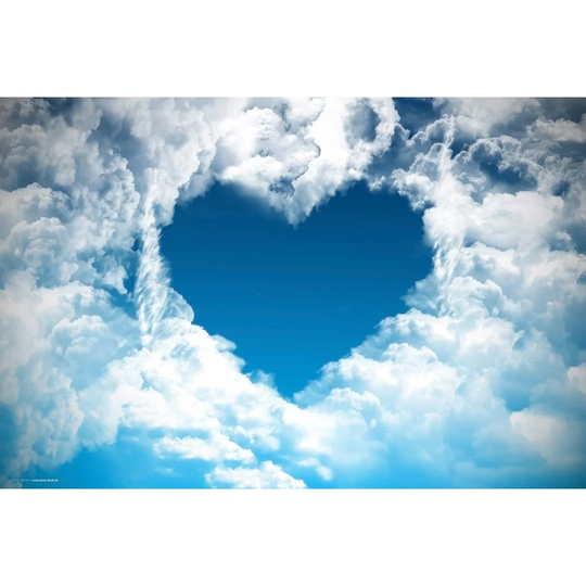 A Heart of Clouds Placemat