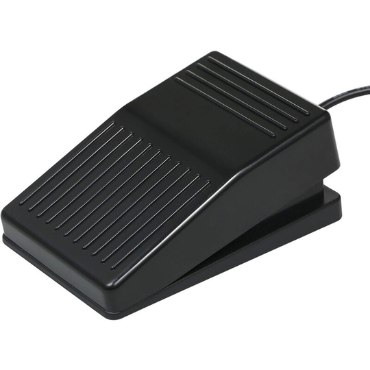Asupermall - FS22-PM usb Single Foot Switch Multifunctional Customized Foot Pedal Mechanical Switch for Image Acquisition Music Game Control - Black