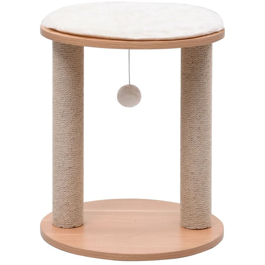 Small Cat Tree with Scratching Posts 44 cm - Brown