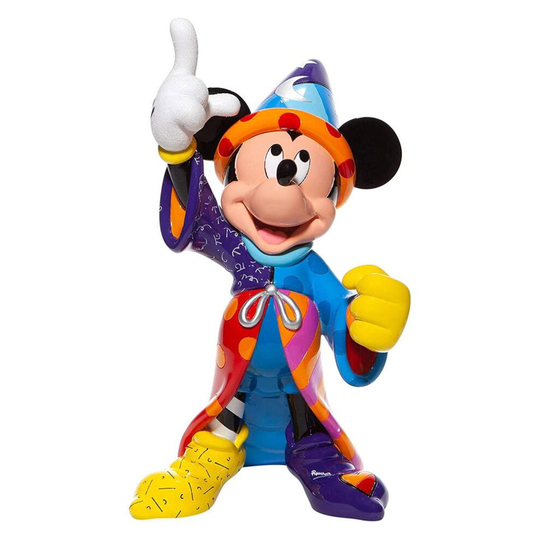 Disney Britto Sorcerer Mickey Mouse Statement Figurine