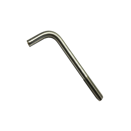 Foundation Bolt (Anchor or L-Bolt) M8 x 75 mm T316 (A4) Stainless Steel