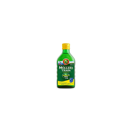 Tran Mollers cytryna wit.D3 600IU 250ml