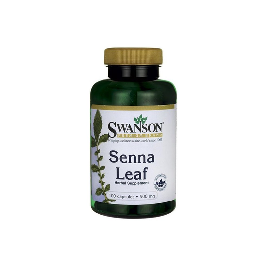 Swanson Senna Leaf, 500mg - 100 caps