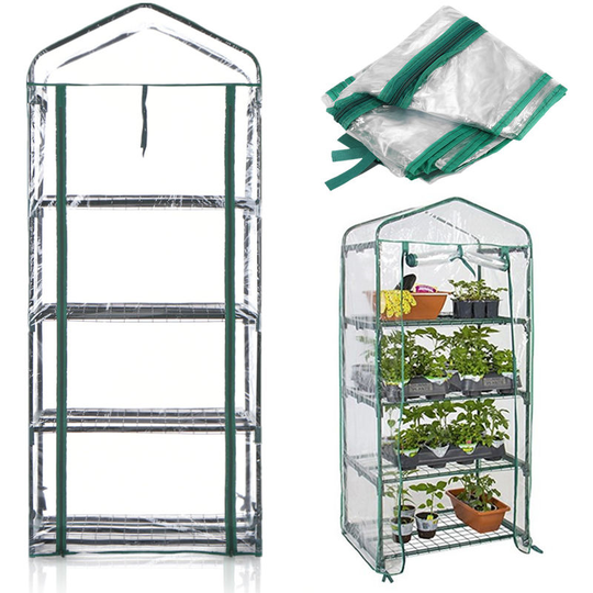 Greenhouse Holster Cover 4 Levels 160X69X49Cm Durable Plant Cover Protection Anti Insect