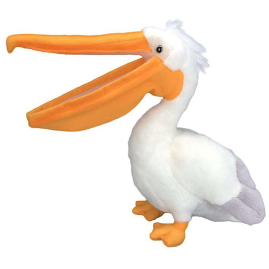 Heguyey - Adorable Simulated Pelican Doll Toy Interesting Plush Kids Doll Toy Bird Doll