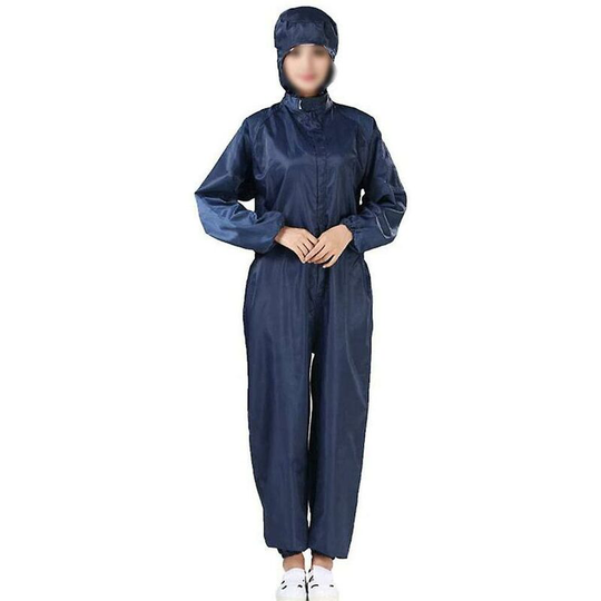 Anti-static And Dust-proof Overalls (170/84a, Dark Blue) - Thsinde