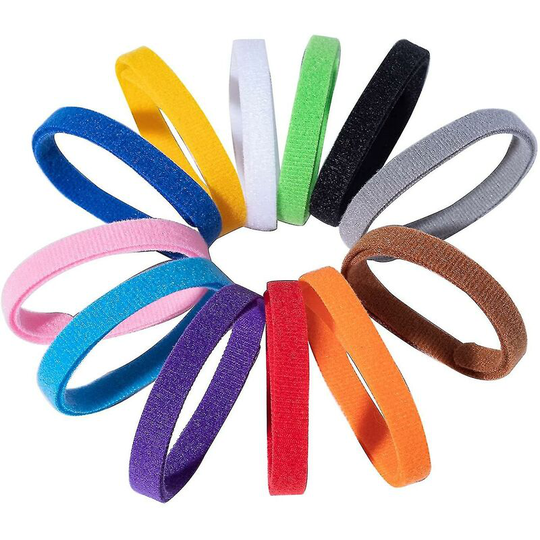 Puppy id Collars, 12 Adjustable Assorted Color Puppy id Collars