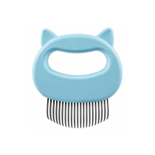 Pet Massage Comb Relaxation-Pet Grooming Comb Blue Cleaning Brush