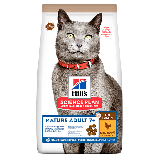 Hill's Science Plan Mature Adult 7+ No Grain with Chicken - Economy Pack: 2 x 1.5kg