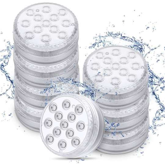 Langray - led Submersible Light, IP68 Lighting Multi-color Underwater Lights with Remote Control, Waterproof Tub Lights, for Aquarium Bathtub