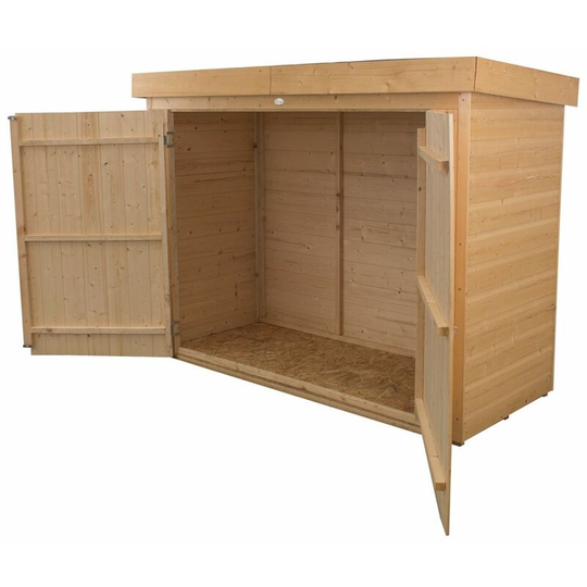 Shiplap Pent Large Outdoor Store - Pressure Treated (2m x 0.9m)