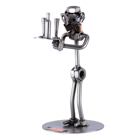 Waiter with Champagne Tray Quattlebaum Screw Man