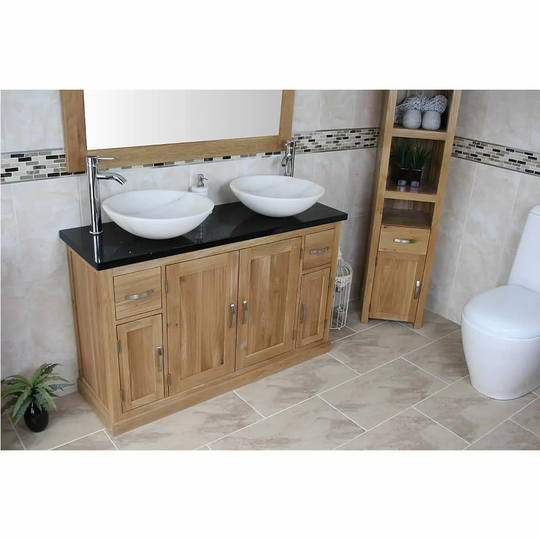 Decarlo 1230mm Free-Standing Double Vanity Unit