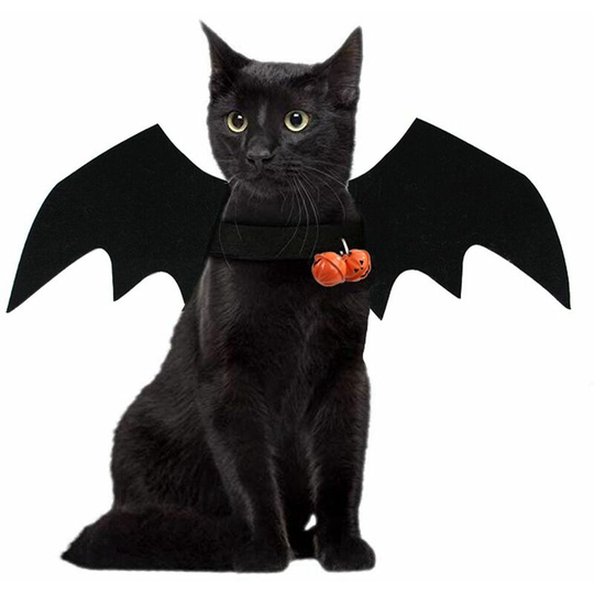 Fashion Cat Clothes Bat Wings Funny Dog Costume Artificial Wing Pet Cosplay Prop Halloween Clothes Cat Dog Costume Pet Products